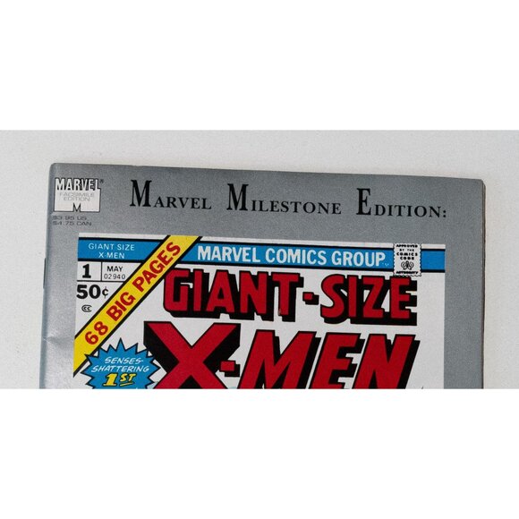 Marvel Milestone Edition Giant-Size X-Men #1 Reprint Comic 68 Big Pages - Picture 3 of 13